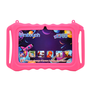 Slika od Wintouch tablet za decu K705 7 inca crni / roze futrola