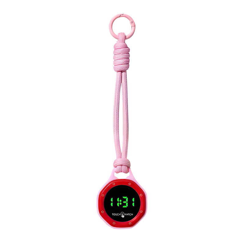 Slika od Led sat privezak pink
