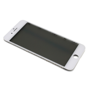 Slika od Staklo touch screen-a za Iphone 8 Plus + frame + OCA stiker + polaroid ORG (Crown Quality) white