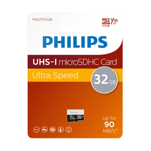 Slika od Memorijska kartica PHILIPS Micro SD 32GB V30 ULTRA SPEED (FM22TF032B/93)
