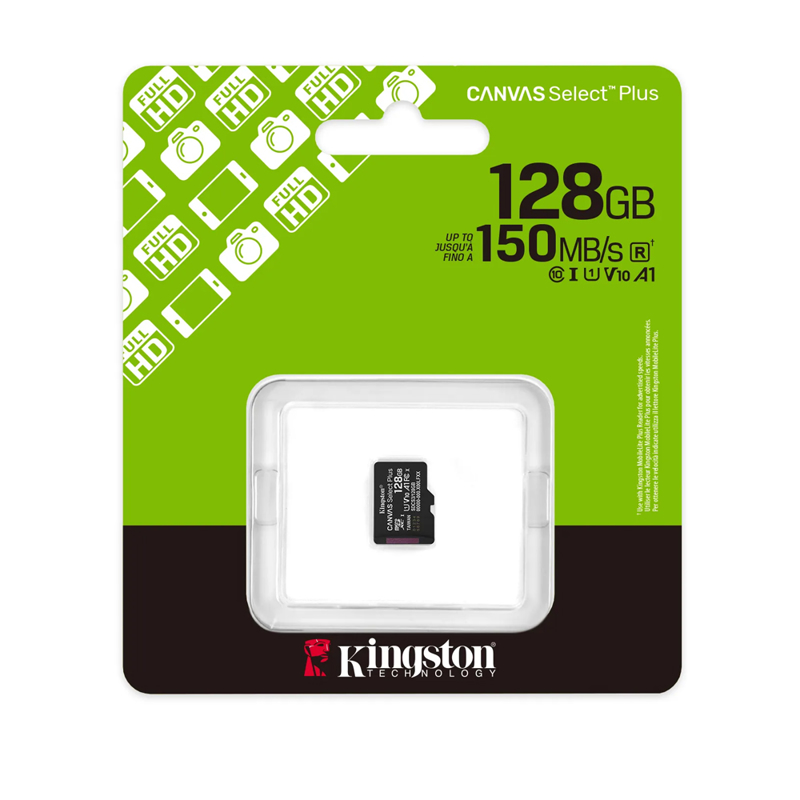 Slika od Memorijska kartica Kingston Select Plus Micro SD 128GB gen 3 150MB/s SDCS3/128