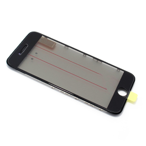 Slika od Staklo touch screen-a za Iphone 6S sa frejmom + oca i polaroid black ORG