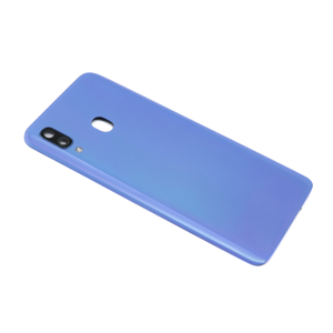 Slika od Poklopac baterije za Samsung A405 Galaxy A40 blue + staklo kamere Full ORG SH(I KLASA)