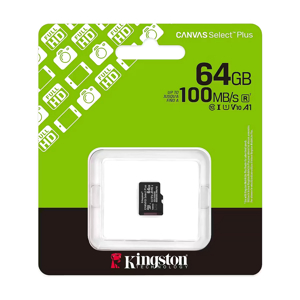 Slika od Memorijska kartica Kingston Select Plus Micro SD 64GB Class 10 UHS U1 / V10 150MB/s