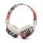 Slika od Slusalice Bluetooth Graffiti style BK-20 bele