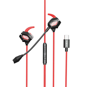 Slika od Slusalice Bluetooth Gaming MOXOM MX-EP110 crvene
