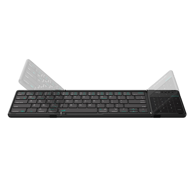 Slika od Tastatura sklopiva Nillkin Cube crna
