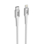 Slika od USB data kabal Superior SU-K150 pleteni 27W 3A Type-C na Lightning 1m beli