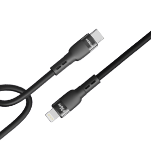 Slika od USB data kabal Moxom MX-CB185 silicone Type C na Lightning 36W 1m crni