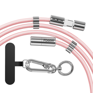 Slika od USB data kabal Moxom MX-CB312 Type C to Type C strap pink
