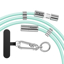 Slika od USB data kabal Moxom MX-CB312 Type C na Type C strap plavi