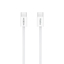 Slika od USB data kabal MOXOM MX-CB369 pleteni Fast 60W 3A Type-C na Type-C 1m beli