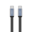 Slika od USB data kabal MOXOM MX-CB372 pleteni Fast 60W 3A Type-C na Type-C 1m crni