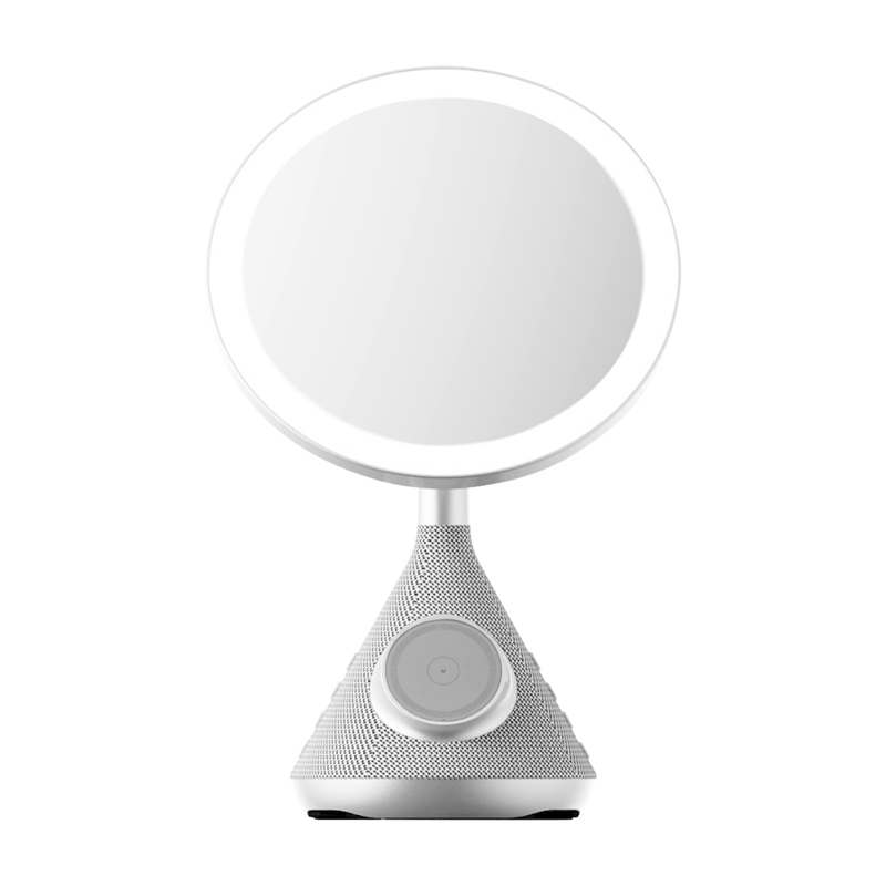 Slika od Zvucnik bluetooth + Ogledalo makeup + Bezicni punjac MagSafe SY-W02243 sivi