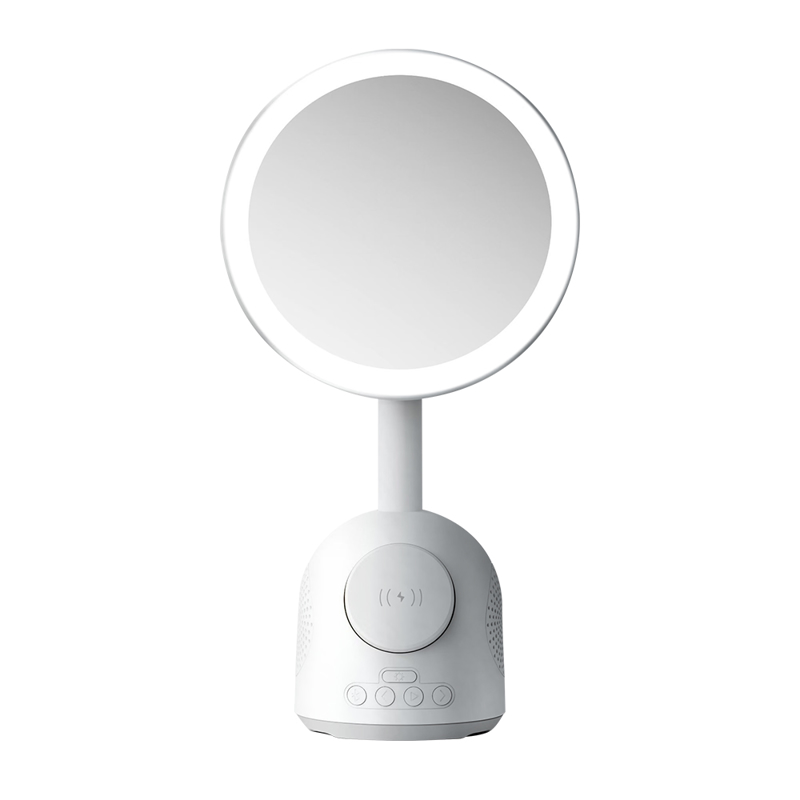 Slika od Zvucnik bluetooth + Ogledalo makeup + Bezicni punjac MagSafe SY-W02250 sivi