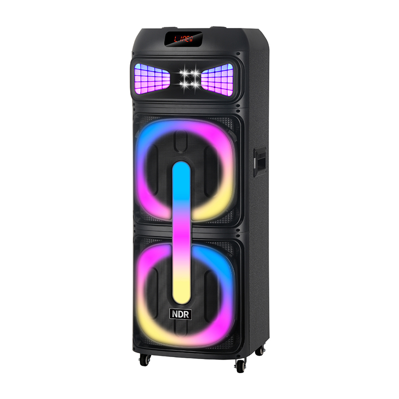 Slika od Zvucnik bluetooth NDR-2250 100W 2*12 inca sa dva mikrofona crni