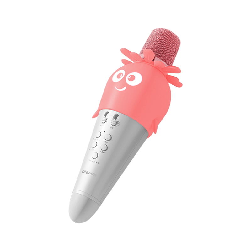 Slika od Mikrofon bluetooth K5 sargarepa pink
