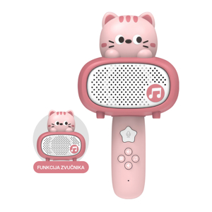 Slika od Mikrofon bluetooth 11252 maca roze
